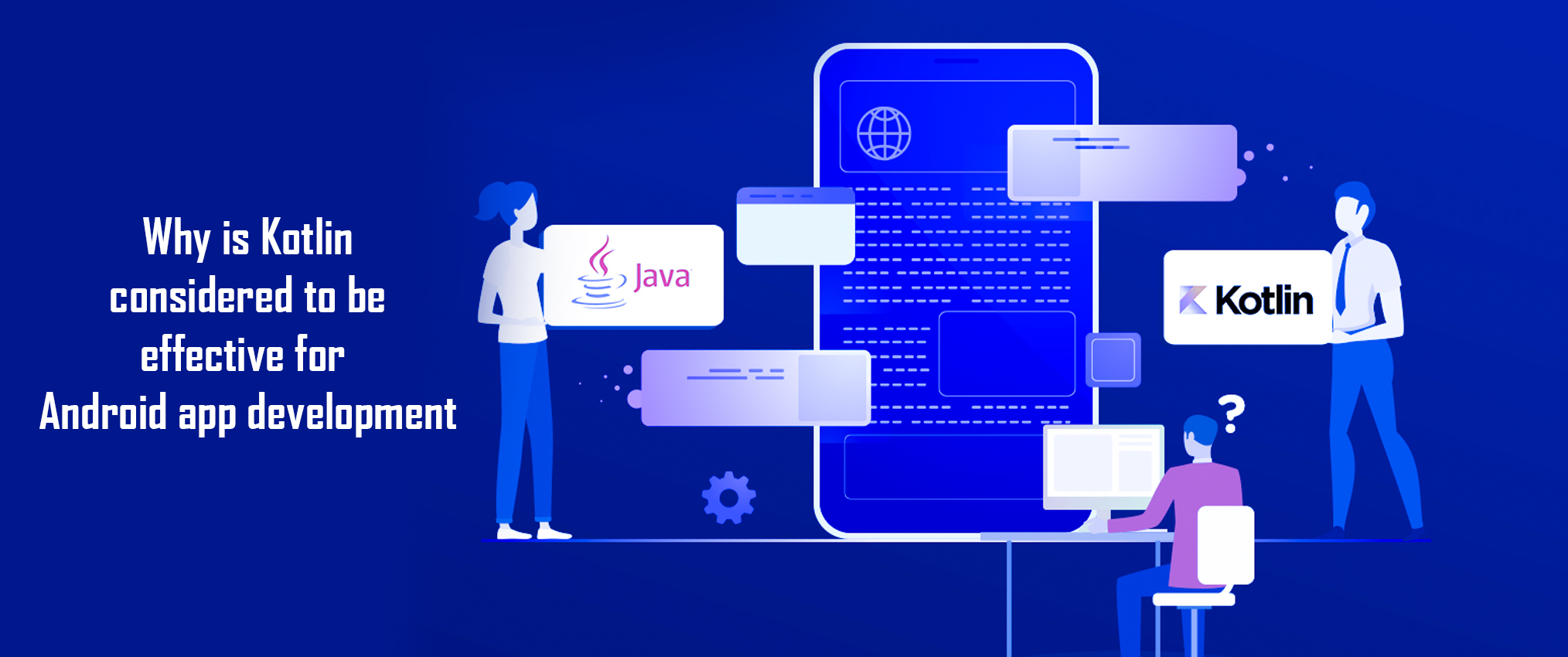 The Image showing Kotlin vs Java